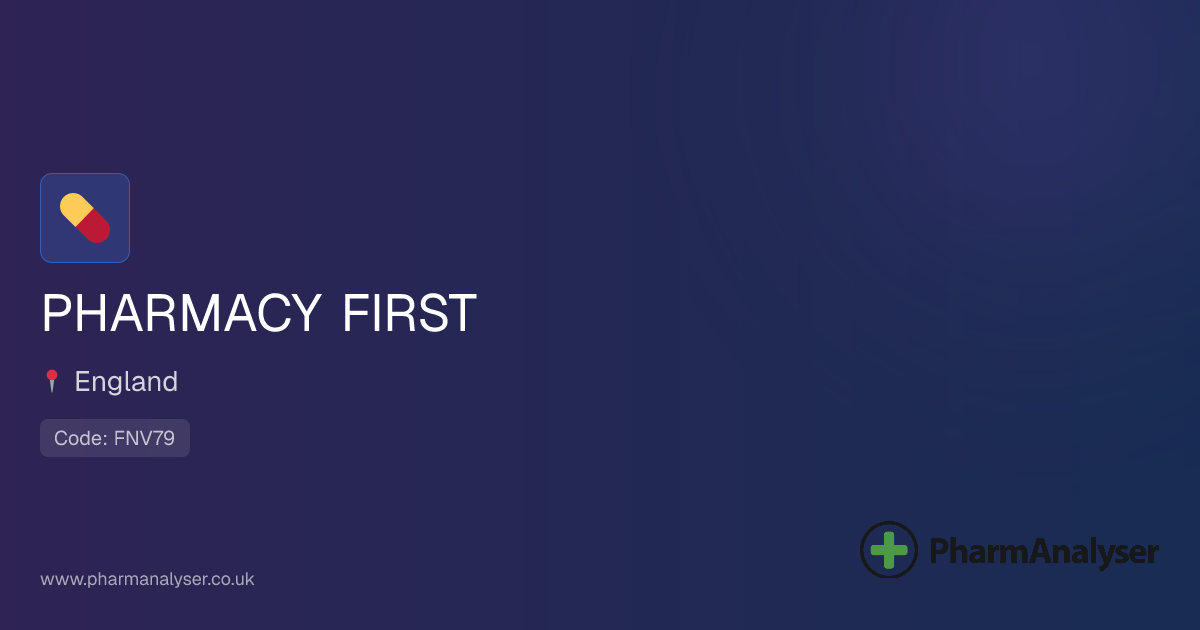 Pharmacy First, Wolverhampton WV10 9QY | PharmAnalyser